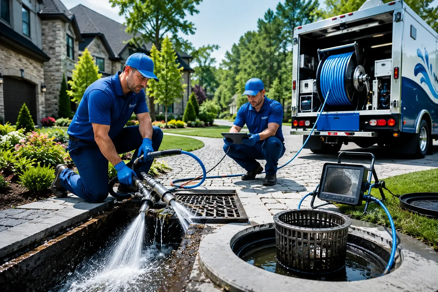Local outdoor drain cleaning professionals in Iron City, TN